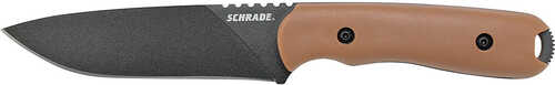 Schrade Frontier Full Tang Fixed Blade Desert Grivory Handle