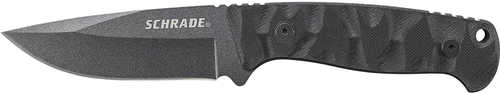 Schrade SCHF59 Fixed 3.875 in Black Blade G-10 Handle