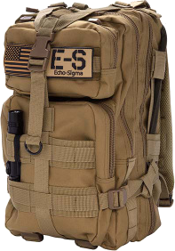 Echo-Sigma Emergency Bug Out Bag Coyote