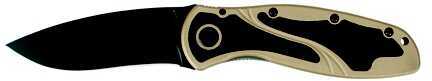 Kershaw Blur Folding Knife Desert Sand Black Blade