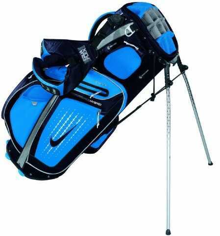 Nike Golf Performance Hybrid Stand Bag-Blackenend Blue