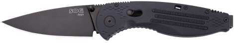 SOG Aegis Black TiNi Folding Knife AE02-CP