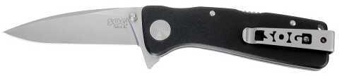 SOG Twitch Xl Folding Knife Satin Black Handle