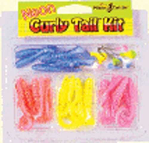 Mister Twister Curly Tail Neon Kit 33Pc