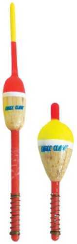 Eagle Claw Balsa Floats 100 Pk Assorted Spring