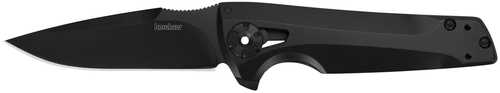 Kershaw 1988 Flythrough Folder 3" Stainless Steel Black Oxide Drop Point