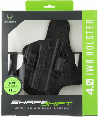 Alien Gear IWB Holster ShapeShift 4.0 Springfield XD 4" Black Polymer RH