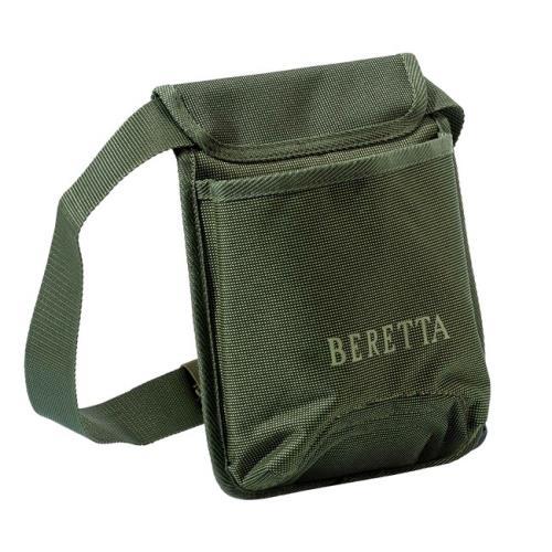 Beretta USA CA061T161107 B-Wild Shell Pouch Adjustable Belt Polyester Green 8.25" x 6.5" x 3"                           