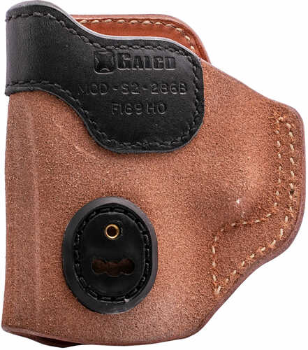 Galco S2286B Scout 3.0 IWB Fits Glock 27 Steerhide Natural w/Black Mouth Band                                           