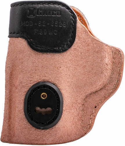 Galco Scout 3.0 Holster Smith & Wesson M&P Shield 9/40 IWB Ambidextrous Natural Leather Black Mouth Band