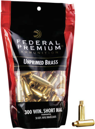 Federal Pr300WSMUPB50 Gold Medal Rifle 300 WSM Brass 50