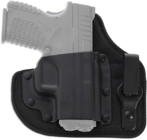 Galco QTC286B QuickTuk Cloud IWB for Glock 26 Black Kydex/Nylon