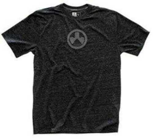 Magpul Mag663-011-l Megablend Icon T-shirt Large Charcoal Heather