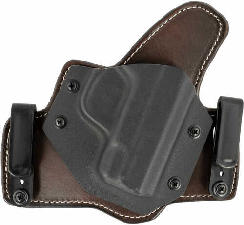 Tagua Texas Partner Brown Kydex IWB/OWB S&W M&P Shield 9,40 Right Hand