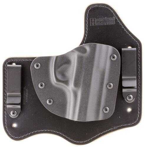 Homeland HLHfor Glock43 Hybrid for 43 3" Barrel Leather Black