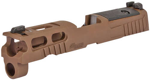 Sig Sauer P320 Compact Pro-cut Slide Assembly 3.9in Barrel 9mm Luger Flat Dark Earth Stainless Steel Optic Ready