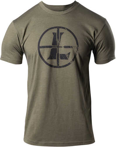 Leupold Distressed Reticle Tee Military Green M