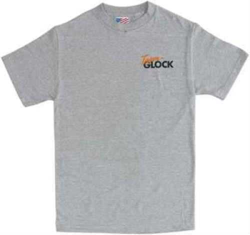 Glock Short Sleeve Medium Ash Gray T-Shirt Md: AA03003