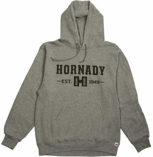 Hornady Hoodie Gray Long Sleeve Large