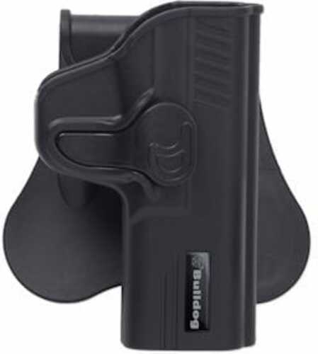 Bulldog Rr-rmax9 Rapid Release Black Polymer Paddle Attachment For Ruger Max-9 Right Hand