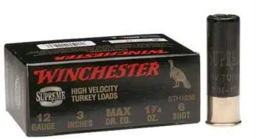 12 Gauge 2-3/4" Lead #6  1-1/8 oz 10 Rounds Winchester Shotgun Ammunition