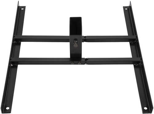 Ez-aim 15543 Shooting Target Stand Base Black Powder Coated Steel, 21" Long & Compatible With 2" X 4" Lumber