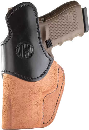 11791 Gunleather 791 Rch-6-blb-r Rch Fits 1911 4" Brownn/black