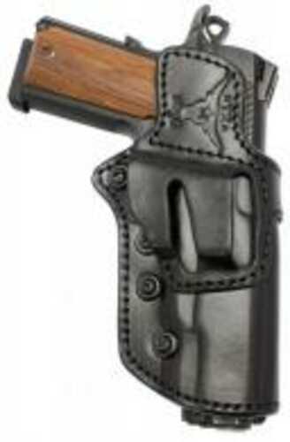 Tagua Tx Lock Retention System Dark Tan Leather OWB Fits Glock 43/48 Walther P22 3.40" Ambidextrous Hand Features Optics