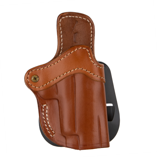 1791 Gunleather Orpdh23cbrr Paddle Holster Optic Ready Owb Size 2.3 Classic Brown Leather Fits Glock Walt