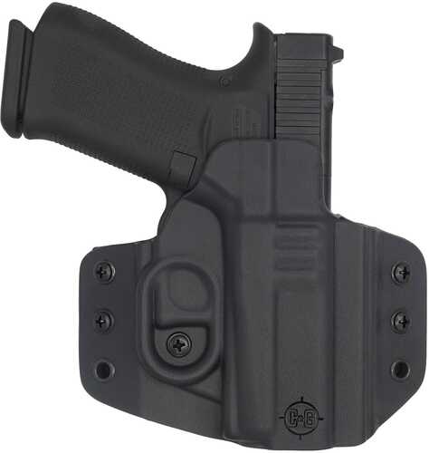 C&g Holsters 0060100 Covert Owb Black Kydex Belt Loop Glock 43/43x/mos