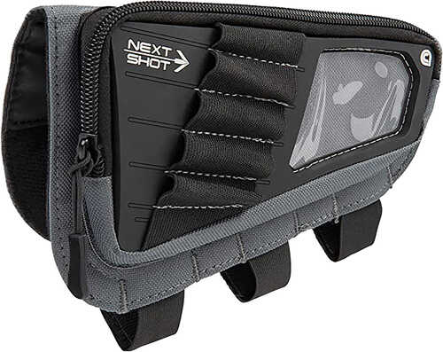 Allen 8528 Next Shot Cody Buttstock Pouch Gray .223-300 Win Magnum Capacity 5rd Rifle Mount