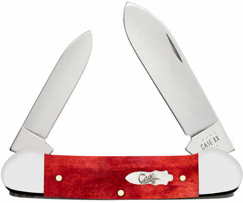 Case Cutlery 11326 Old Red Bone Smooth Canoe