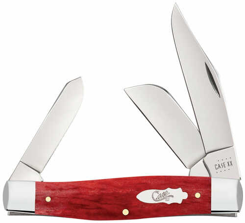 Case Cutlery 11327 Old Red Bone Smooth Large Stockman