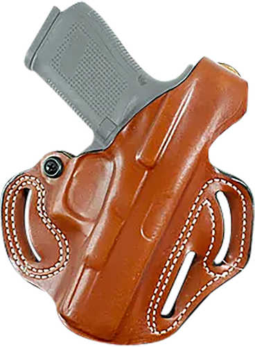 DeSantis Gunhide 001Ta0XZ0 Thumb Break Scabbard OWB Tan Leather Belt Slide Fits Springfield Echelon Right Hand