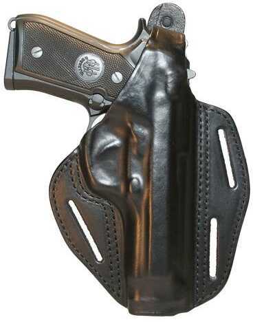 Blackhawk 420019BNR Pancake 3-Slot S&W M&P 9/40 Compact Leather Brown