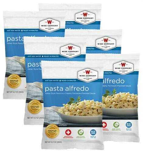 Wise Foods Outdoor Packs 6 Ct/4 Servings Pasta Alfredo 2W02206