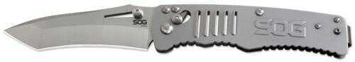 SOG Targa Folding Knife Silver