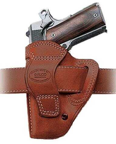 Galco AV266 Avenger Belt Holster 4" Barrel 1911 Saddle Leather Tan