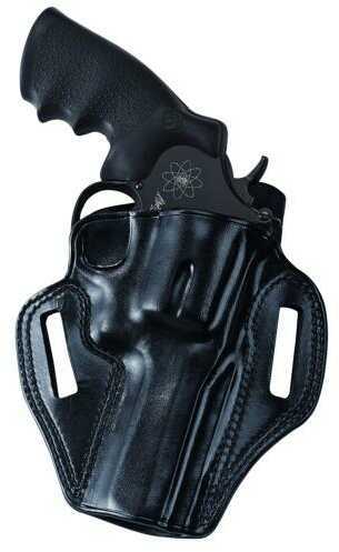 Galco CM424B Combat Master Belt Holster 4.25" Barrel 1911 Officers Model Saddle Leather Blk