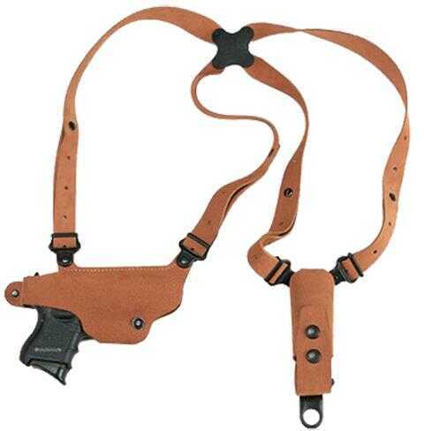 Galco CL428 Classic Lite Shoulder System 3.78" Barrel HK USP Comp Steerhide Center Cut Natural