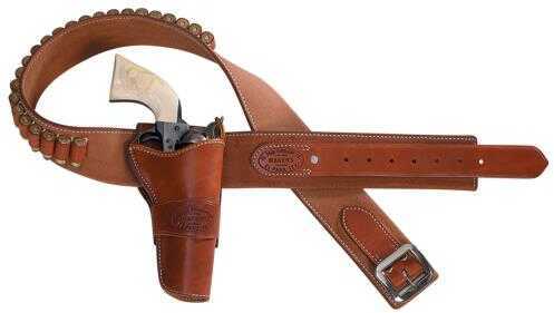 El Paso Saddlery 445LR 44 Half-Breed Colt SAA 5.5" Barrel Leather Russet