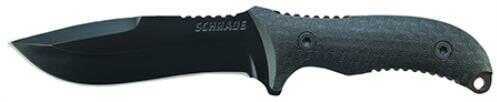 Schrade Fixed Blade Knife Black F26CP