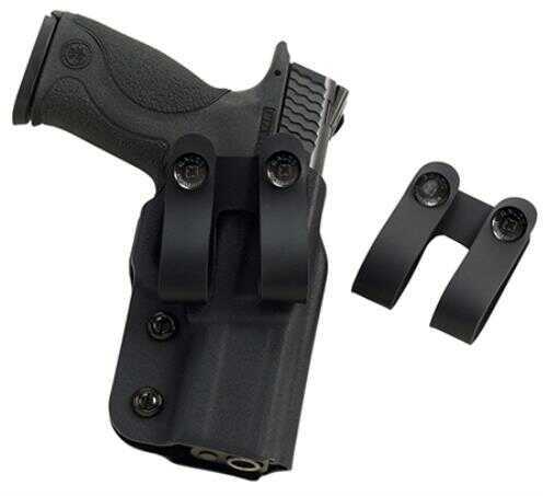 Galco Triton 1.75" Holster Belt Loops, Ambidextrous, Black Md: TBL13/4