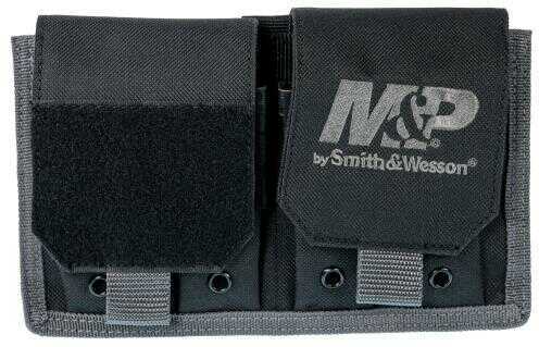 M&P Accessories 110178 Pro Tac Mag Pouch Black Nylon 8.5" x 5.25" x 1.5" External