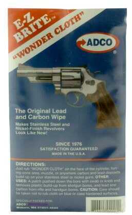 ADCO E-Z Brite Wonder Cloth Lead and Carbon Wipe