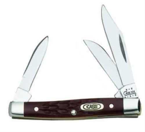 Case Stainless Steel Small Pocket Knife With Brown Handle Md: 081