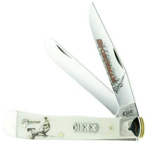 Case 50431 Trapper Folder Steel Clip Point/Spey Bone