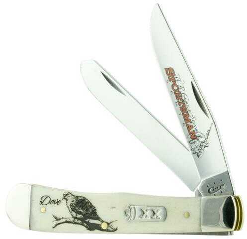 Case 50432 Trapper Folder Steel Clip Point/Spey Bone