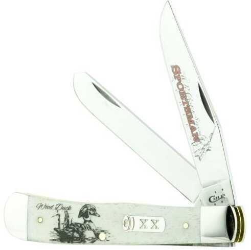 Case 50433 Trapper Folder Steel Clip Point/Spey Bone