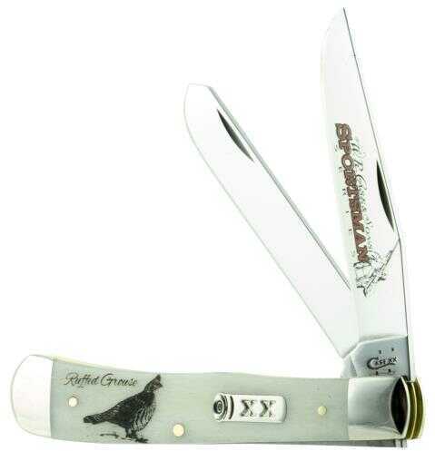 Case 50434 Trapper Folder Steel Clip Point/Spey Bone